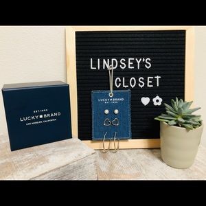 Lucky🍀 Brand 3 Pair Earring Collection